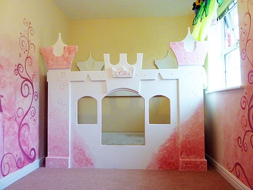 Decoración infantil princesas — Habitaciones Tematicas