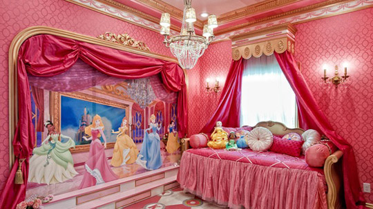 Habitación infantil Princesas Disney — Habitaciones Tematicas