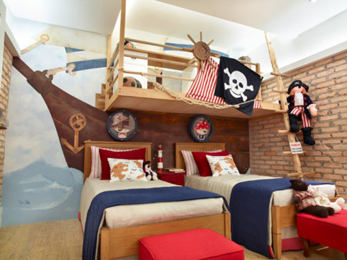 Decorar un dormitorio Pirata | Habitaciones Tematicas