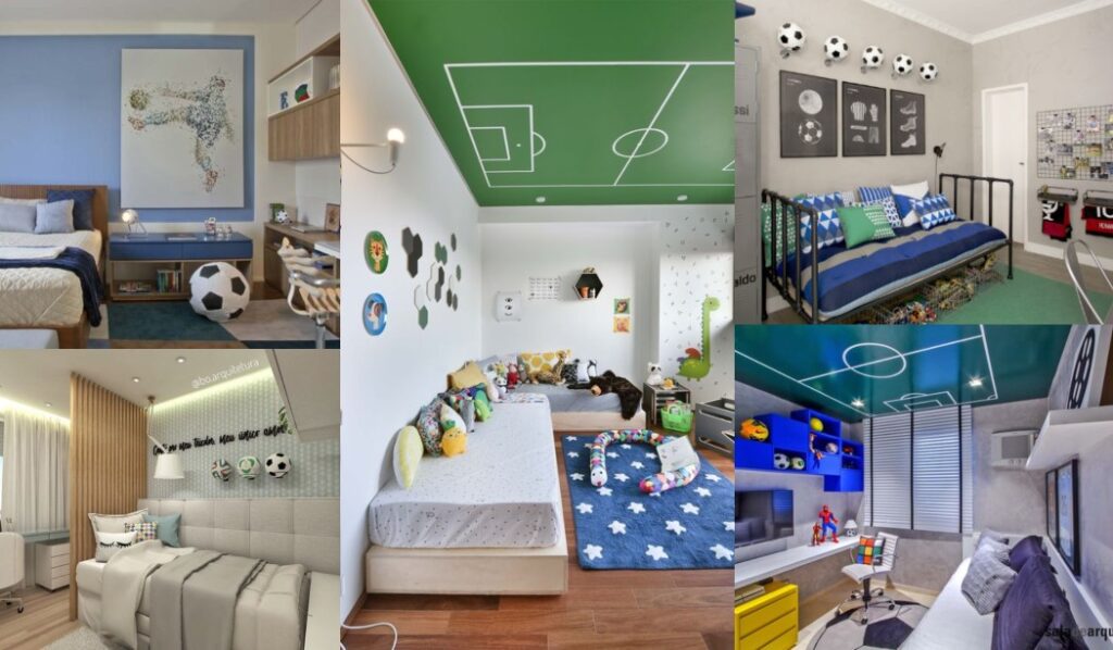 15 Habitaciones infantiles de Fútbol