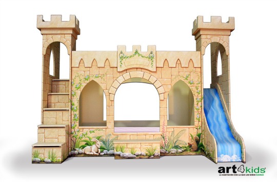 Castillo de Princesas modelo De Luxe | Habitaciones Tematicas