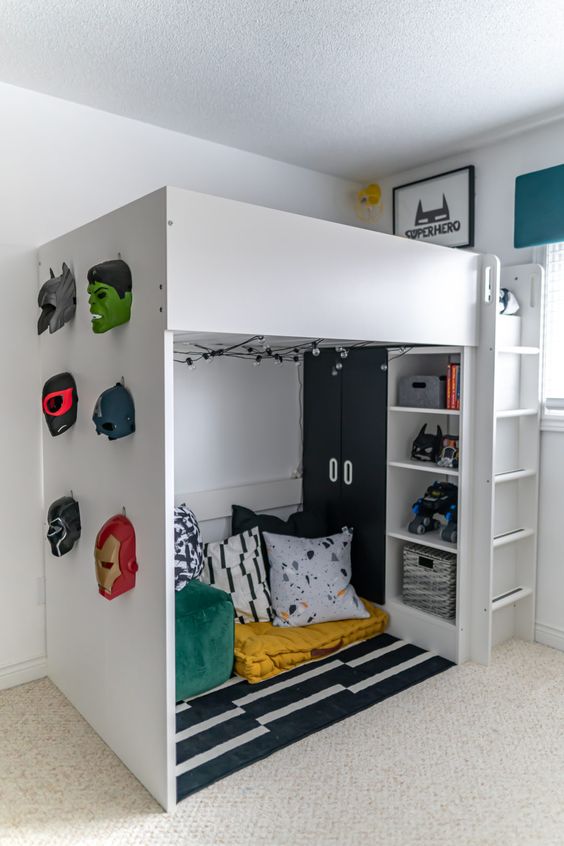 Habitación superheroes