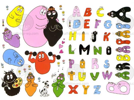 Vinilos infantiles Barbapapa