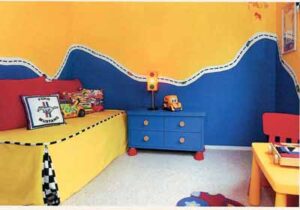 Dormitorio circuito de carreras | Habitaciones Tematicas