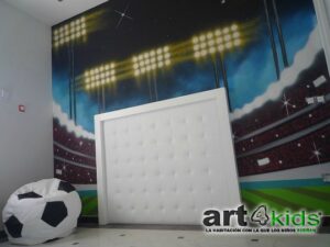 Habitación Fútbol de Art4Kids | Habitaciones Tematicas