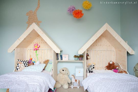 Habitaciones infantiles con casitas