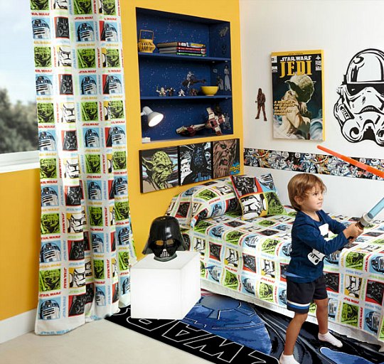 Decoración infantil Star Wars con Leroy Merlin