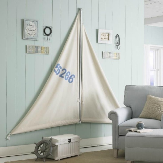 Más inspiración marinera para decorar la habitación infantil