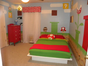 Habitación infantil de Mario Bros | Habitaciones Tematicas