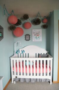 Decoración náutica para bebé niña | Habitaciones Tematicas