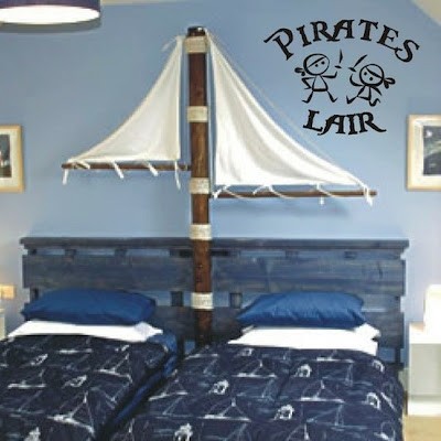 Habitación compartida de temática Pirata | Habitaciones Tematicas