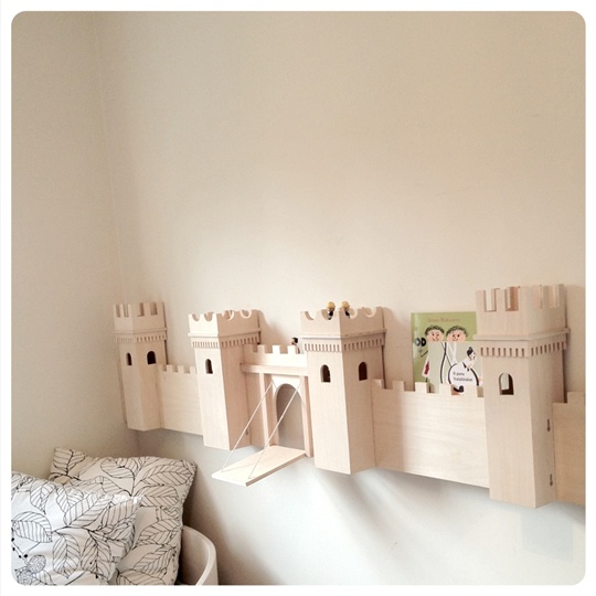 diy estanteria castillo