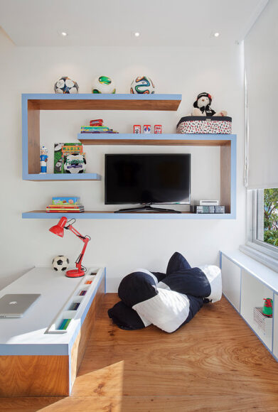 Cómo decorar una habitación infantil de temática Fútbol.