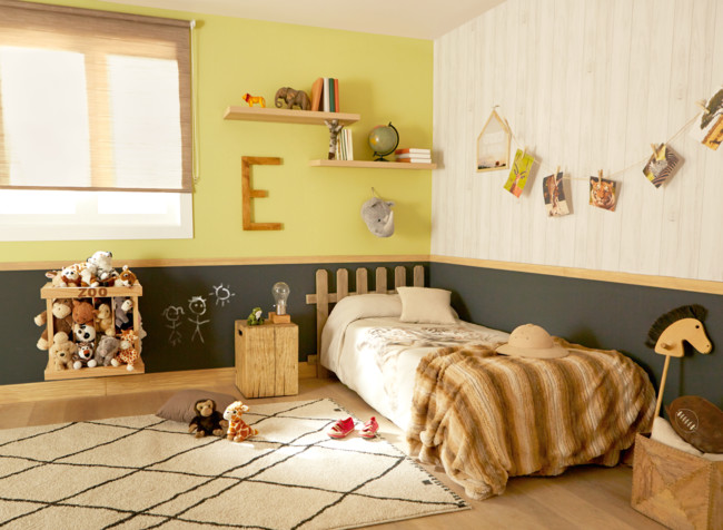 Habitación infantil temática animales