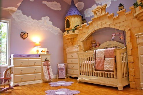 Habitaciones clásicas de Princesas para bebés | Habitaciones Tematicas