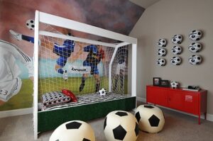 Habitación infantil Fútbol | Habitaciones Tematicas