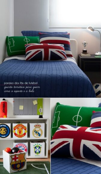 15 Habitaciones infantiles de Fútbol | Habitaciones Tematicas