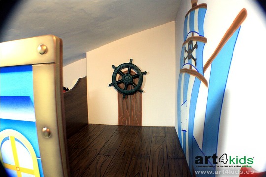 Habitación infantil Pirata de Art4Kids | Habitaciones Tematicas
