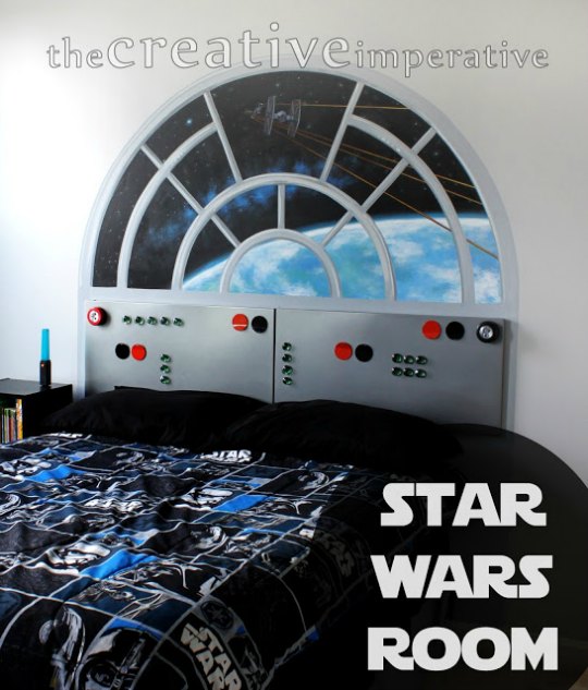 Dormitorio Star Wars inspiración