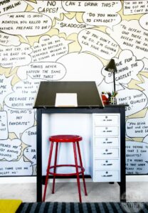 Temática Cómic para una habitación juvenil | Habitaciones Tematicas