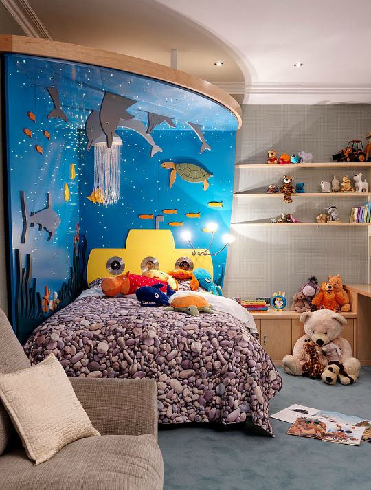 Dormitorio infantil Bajo el Mar