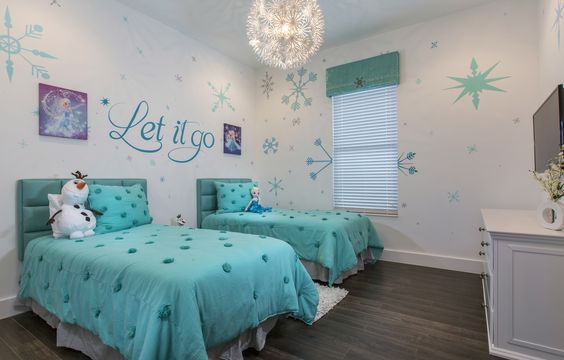 Habitaciones infantiles de Frozen