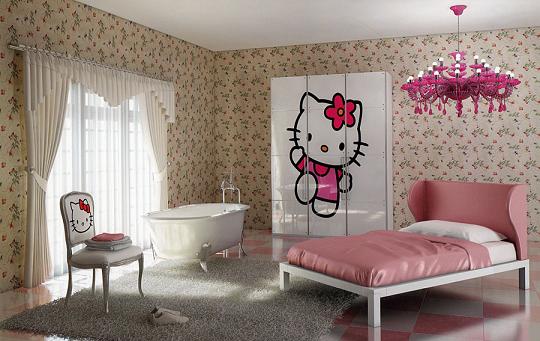 Muebles infantiles Hello Kitty