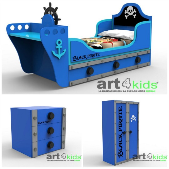 Nueva línea de muebles Piratas de Art4Kids