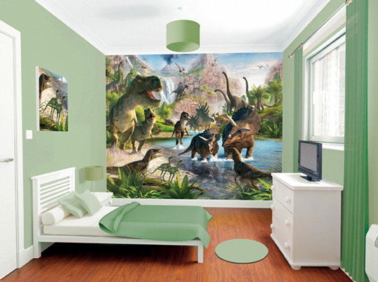 Mural infantil Dinosaurios