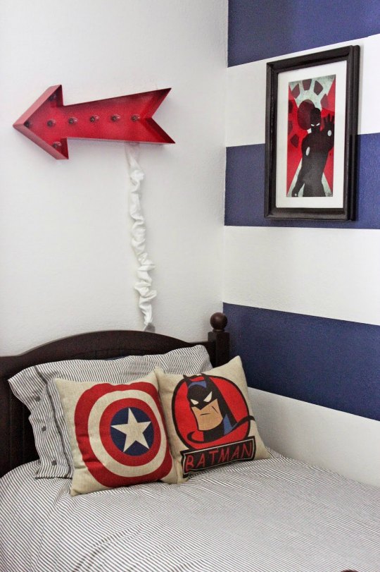 Superhéroes Decor, más inspiración