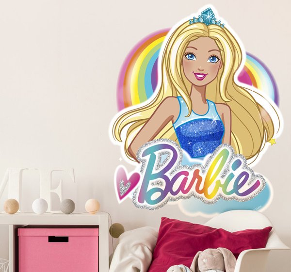 Vinilos infantiles Barbie